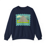 Stamp Chichén Itzá Mexico Unisex Sweatshirt