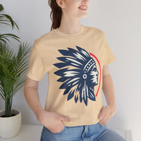 Tribal Visionary Chief Emblem Illustration Unisex T-Shirt