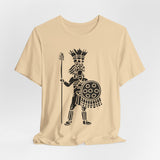 Cultural Aztec Warrior Graphic Illustration Unisex T-Shirt