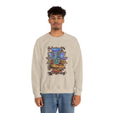 Aztec Turquoise Cactus Desert Landscape Unisex Sweatshirt