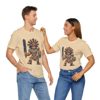 Aztec Blade Hero Pixel Art Unisex T-Shirt