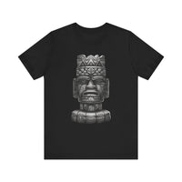 Mesoamerican Monolith Head Unisex T-Shirt