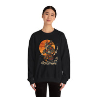 Aztec Samurai Wave Style Unisex Sweatshirt