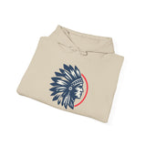 Tribal Visionary Chief Emblem Illustration Unisex Hoodie