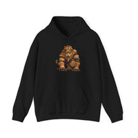 Pixel Art Mayan Jaguar Warrior Unisex Hoodie