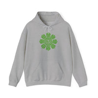 Aztec Plant Spiral Symbol Unisex Hoodie