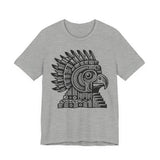 Aztec Eagle Pyramid Emblem Unisex T-Shirt