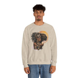 Aztec Jaguar Priestess Oracle Unisex Sweatshirt