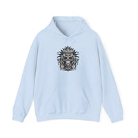 Ah Puch Death God Petroglyph Skull Unisex Hoodie