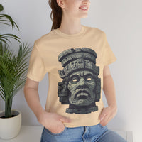 Mayan Sacred Head Stone Unisex T-Shirt