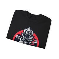 Tribal Legacy Circle Emblem Illustration Unisex Sweatshirt