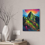 Sunrise over Machu Picchu Canvas