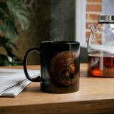 Mama Killa Moon Goddess Symbol Black Mug