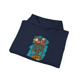 Wild Desert Bloom Cactus Illustration Unisex Hoodie