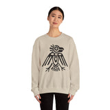 Bird Sign in Mayan Calendar Unisex Sweatshirt