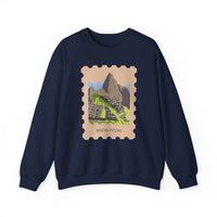 Stamp Machu Picchu Peru Unisex Sweatshirt