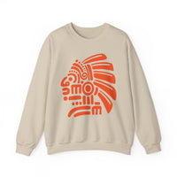 PreColumbian Aztec Head Icon Unisex Sweatshirt
