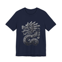 Aztec Serpent Quetzalcoatl Tribal Design Unisex T-Shirt