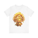 Chibi Inti Inca Sun God Cartoon Style Unisex T-Shirt