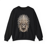 Mictlantecuhtli Skull Headdress Unisex Sweatshirt