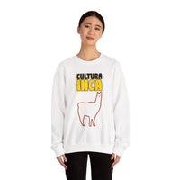 Sacred Inca Llama Emblem Unisex Sweatshirt