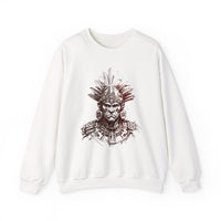 Maya Warrior Ink Portrait Unisex Sweatshirt