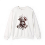 Maya Warrior Ink Portrait Unisex Sweatshirt