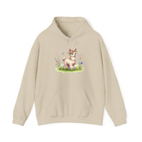 Baby Llama Inca Blossom Crown Unisex Hoodie