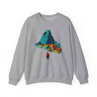Machu Picchu Minimalist Sacred City Unisex Sweatshirt