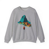Machu Picchu Minimalist Sacred City Unisex Sweatshirt