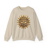 Pixel Art Inca Sun God 8-Bit Retro Style Unisex Sweatshirt