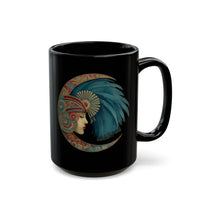 Mama Killa Moon Empress Tribal Crescent Black Mug