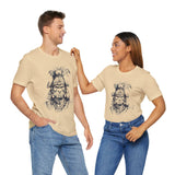 Fierce Inca Warrior Ink Illustration Unisex T-Shirt
