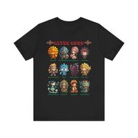 Aztec Gods Chibi Characters Pantheon Unisex T-Shirt