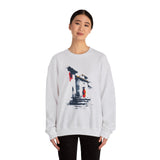 Cuzco Steps Heritage Minimalist Art Unisex Sweatshirt