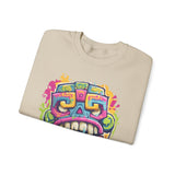 Graffiti Mayan Skull Cartoon Style Unisex Sweatshirt
