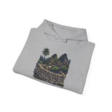 Andean Cliffside Inca Citadel Graphic Unisex Hoodie