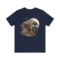 Ancient Inca Shaman with Condor Companion Unisex T-Shirt