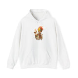 Cute Chibi Inca Warrior and Llama Cartoon Unisex Hoodie