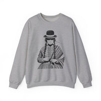 Distress Peruvian Traditional Woman Unisex Sweatshirt