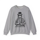 Distress Peruvian Traditional Woman Unisex Sweatshirt