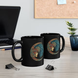Mama Killa Moon Empress Tribal Crescent Black Mug