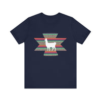 Andean Llama Fiesta Illustration Unisex T-Shirt