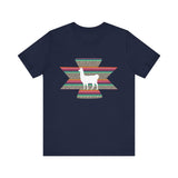 Andean Llama Fiesta Illustration Unisex T-Shirt