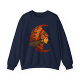 Mama Killa Crescent Headdress Inca Style Unisex Sweatshirt
