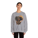 Aztec Jaguar Priestess Oracle Unisex Sweatshirt