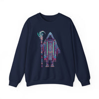 Digital Oracle Cyber Priest Unisex Sweatshirt