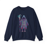 Digital Oracle Cyber Priest Unisex Sweatshirt