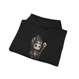 Dark Inca Shaman Spirit Skull Unisex Hoodie