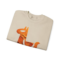 Minimalist Inca Llama Sandstone Petroglyph Unisex Sweatshirt